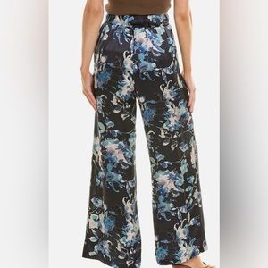 CHRYSSY CHARMEUSE WIDE LEG PANT size S